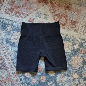 JoyLab Black Ribbed Bike Shorts